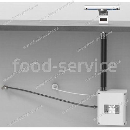 Смеситель для воды Berg HSD-A37871 графит grey с сушилкой для рук